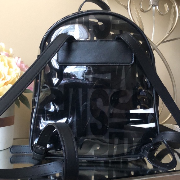 STEVE MADDEN See though Black Backpack - Picture 3 of 8
